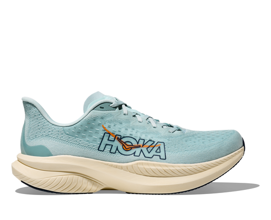 HOKA Men's Mach 6 | Clear Sea/Sea Water