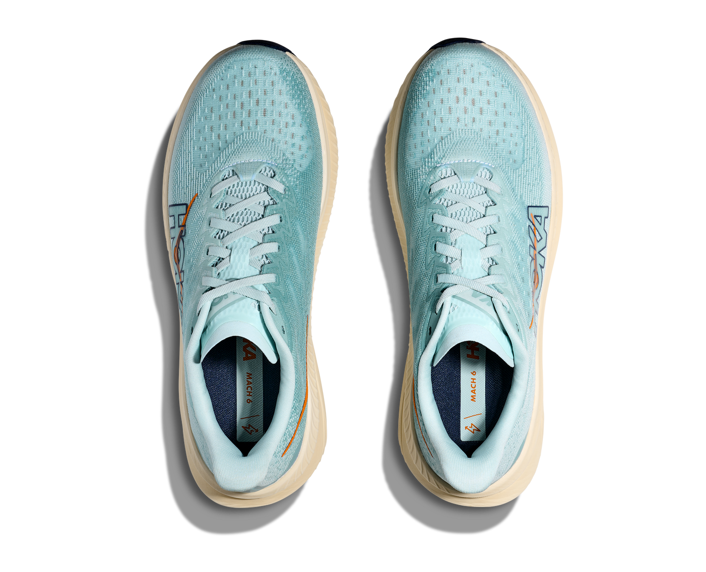 HOKA Men's Mach 6 | Clear Sea/Sea Water