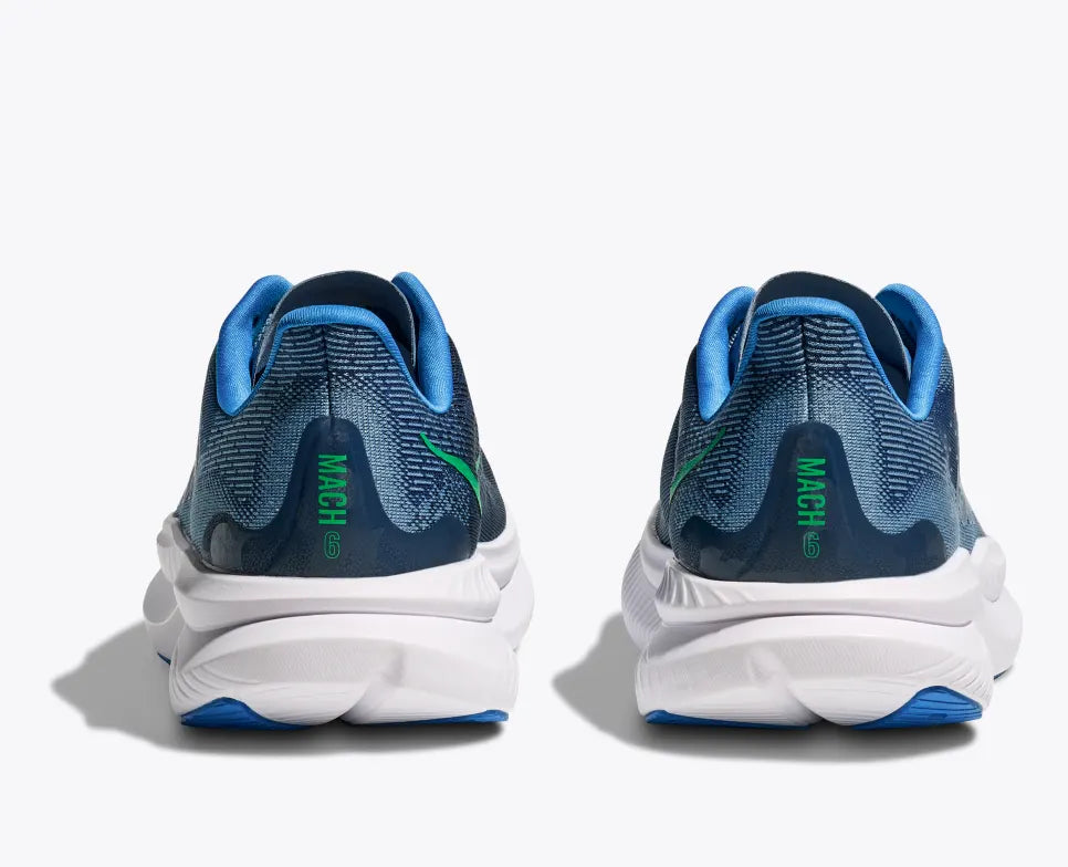 HOKA Men's Mach 6 | Downpour/Thunder Cloud