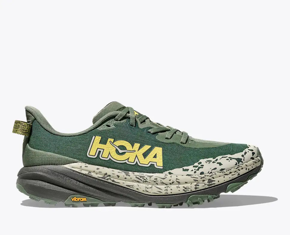 Hoka Men's Speedgoat Wide Fit Fern/Asphalt Grey