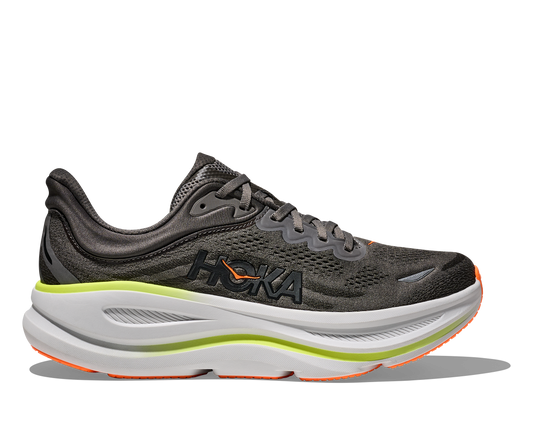 Hoka Men's Bondi 9 | Asphalt Grey/Gravel