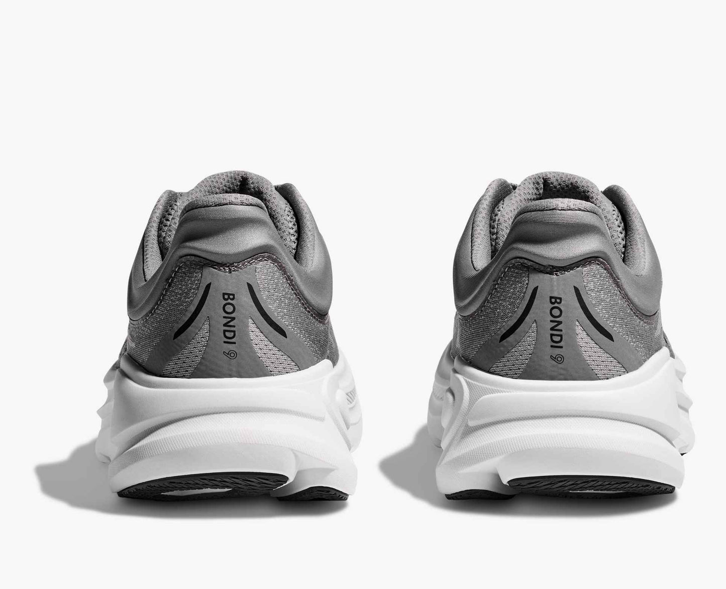 Hoka Men's Bondi 9 | Wide Fit | Galactic Grey/Stellar Grey