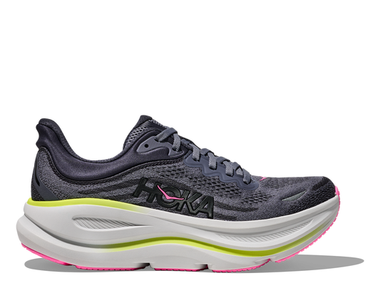 Hoka Women's Bondi 9 | Charcoal Grey/Grey Skies