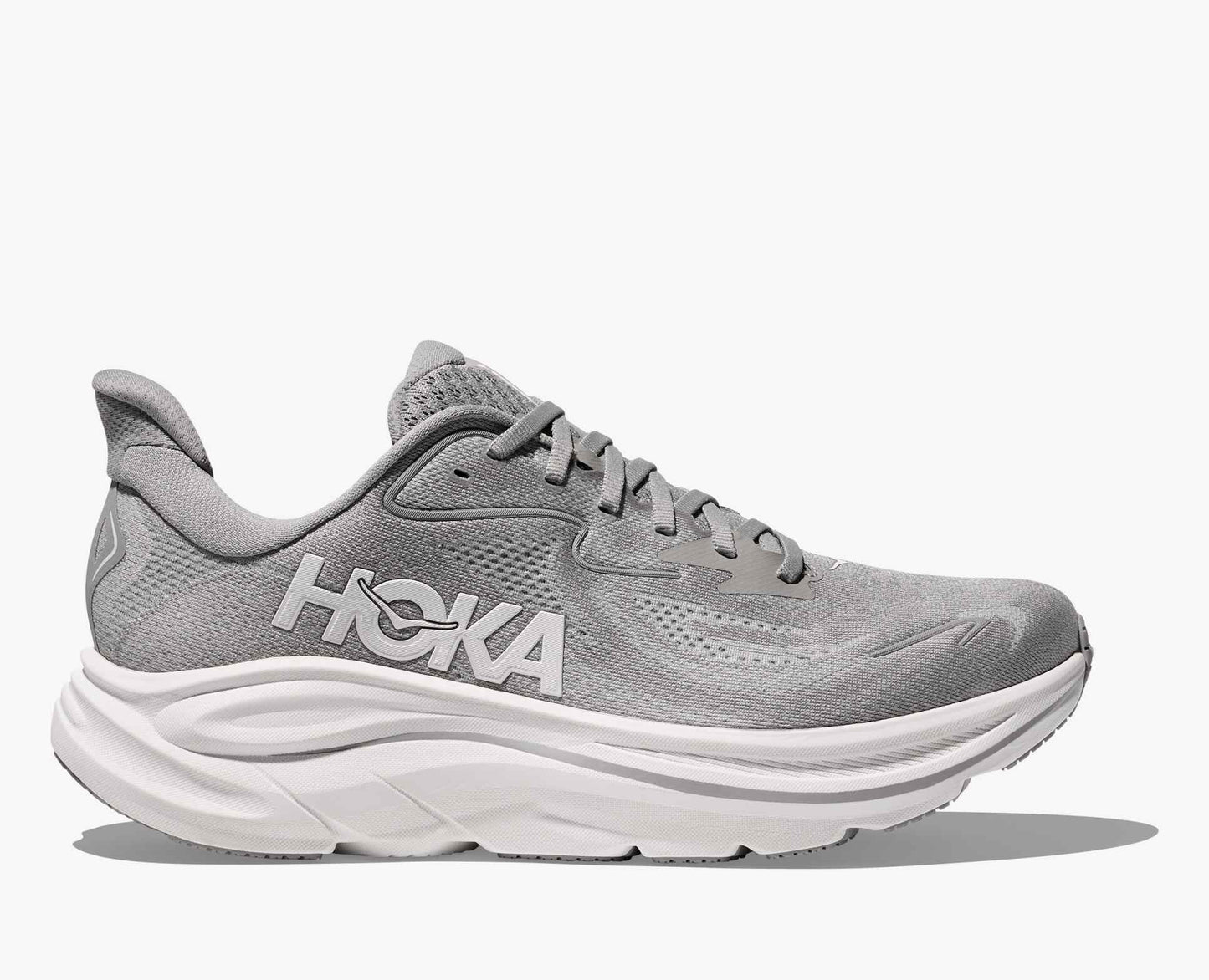 HOKA Men's Clifton 10 | Wide Fit | Stellar Grey/Stardust