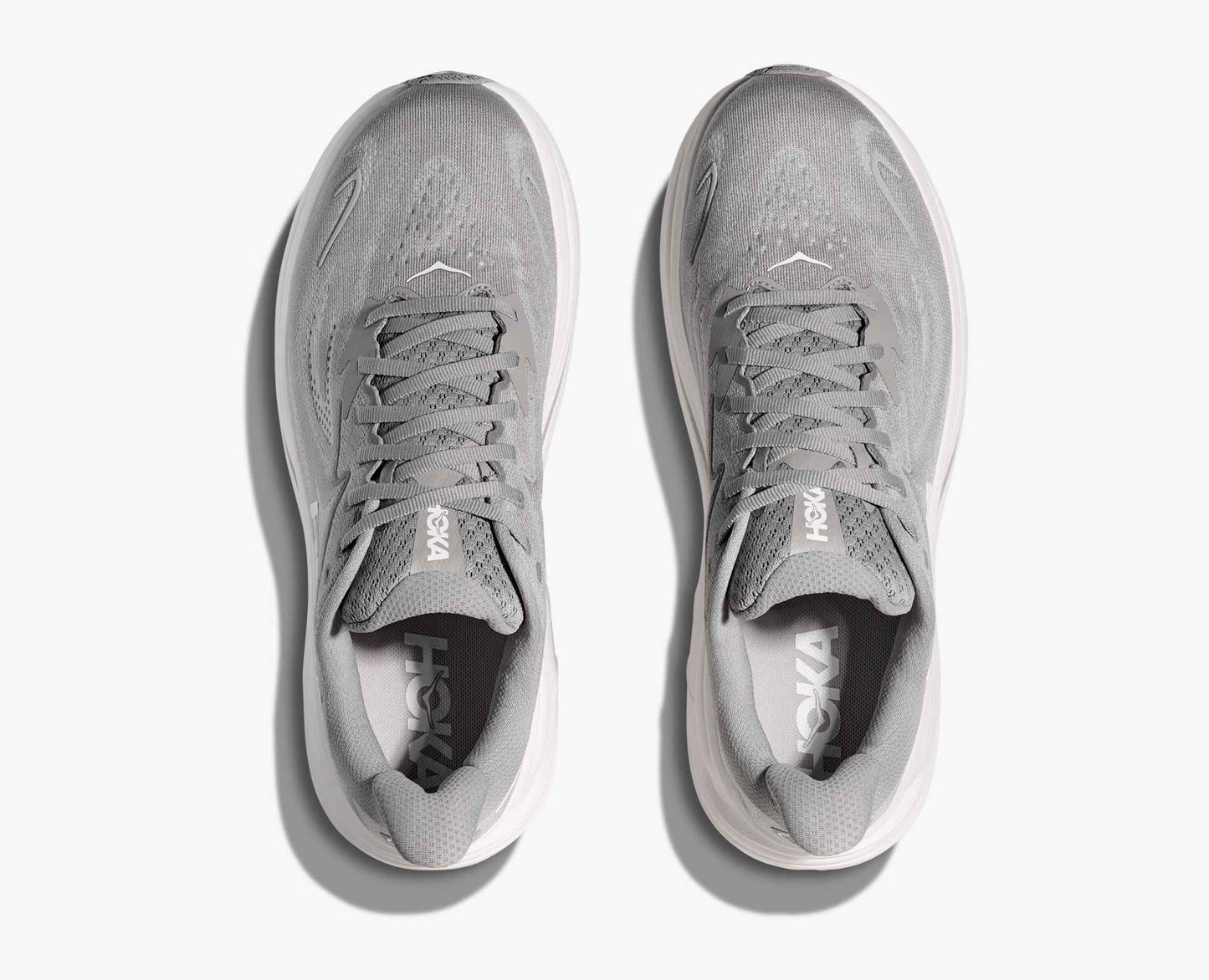 HOKA Men's Clifton 10 | Wide Fit | Stellar Grey/Stardust