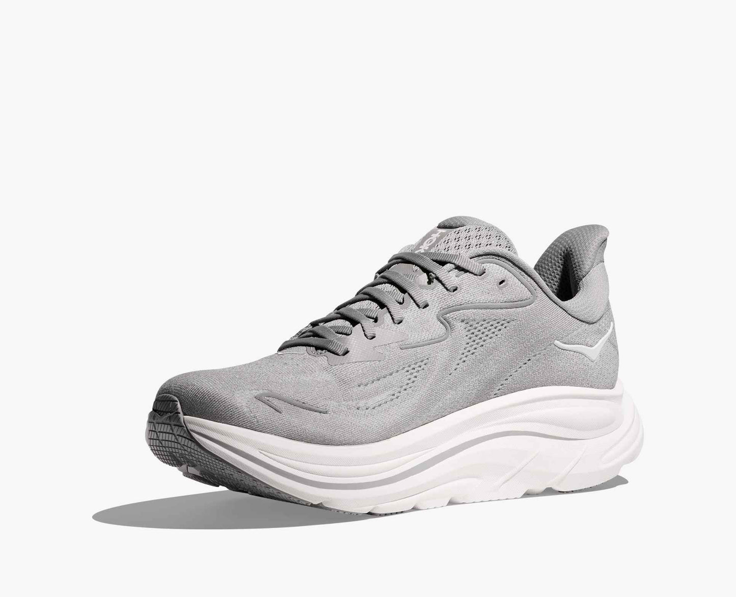 HOKA Men's Clifton 10 | Wide Fit | Stellar Grey/Stardust