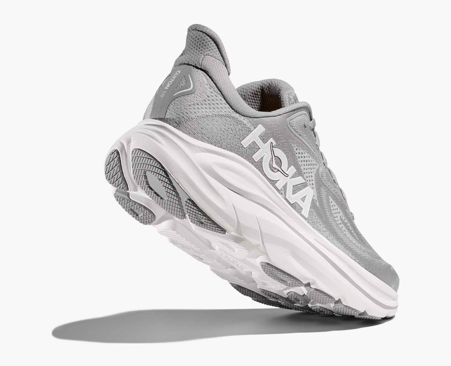 HOKA Men's Clifton 10 | Wide Fit | Stellar Grey/Stardust