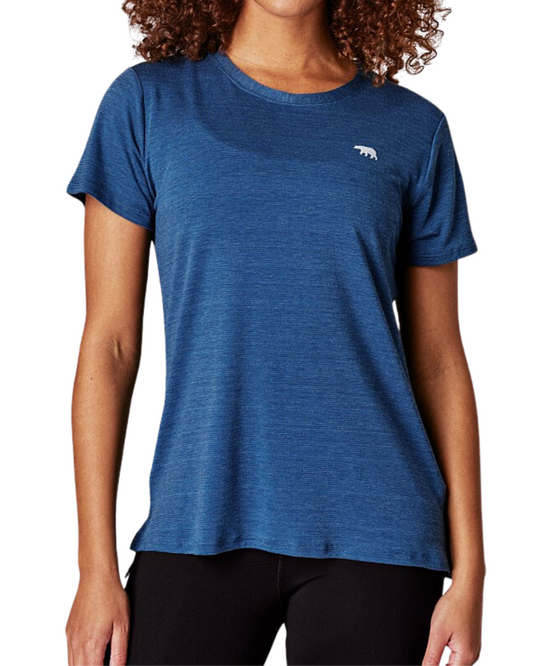 Running Bare Always Crew Workout Tee | Peacock | Final Sale