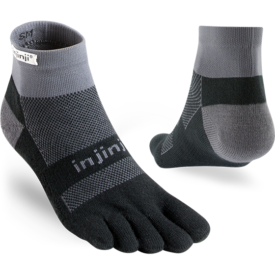 Injinji Run Midweight Mini-Crew Socks