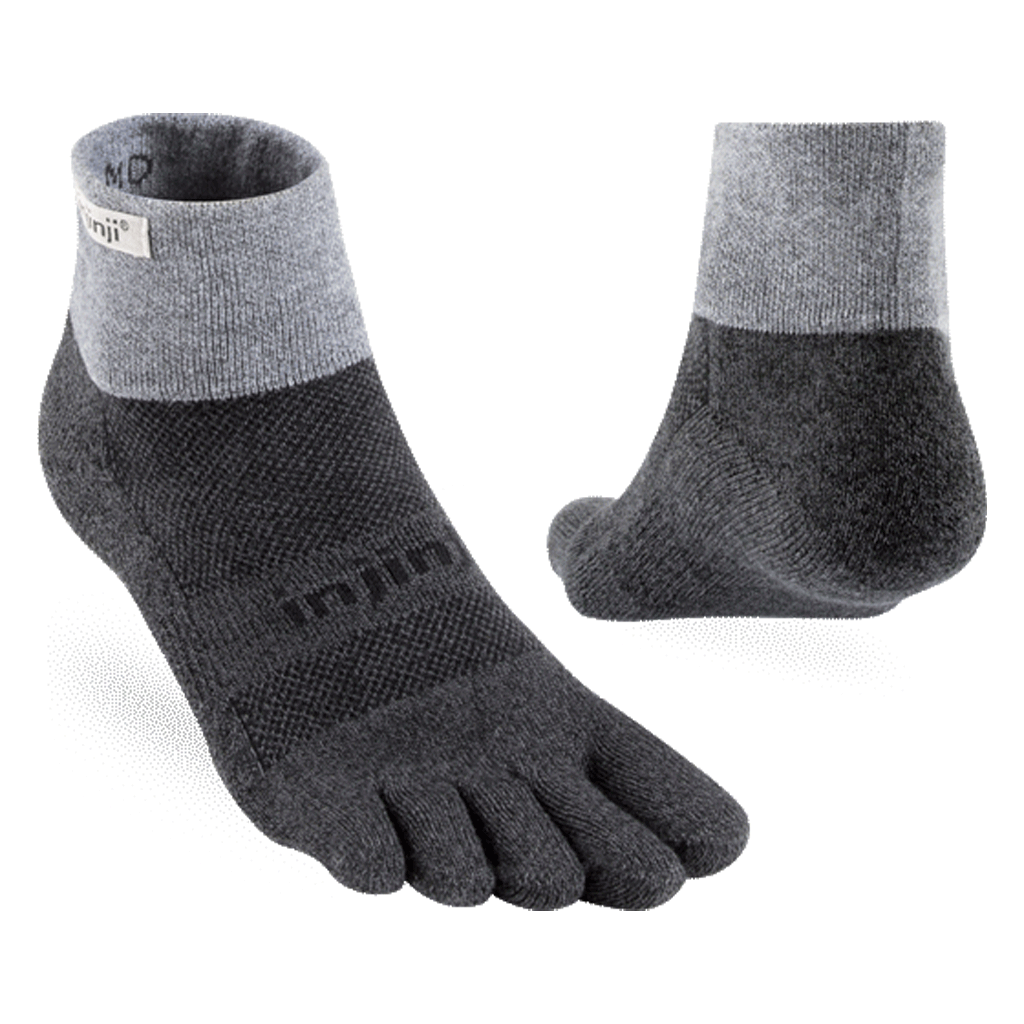 Injinji Trail Midweight Mini Crew | Granite