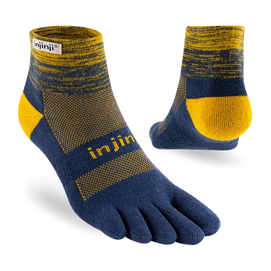 Injinji Trail Midweight Mini Crew | Moonlit