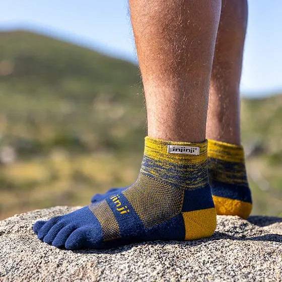 Injinji Trail Midweight Mini Crew | Moonlit