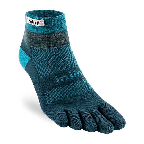 Injinji Trail Midweight Mini Crew | Midnight