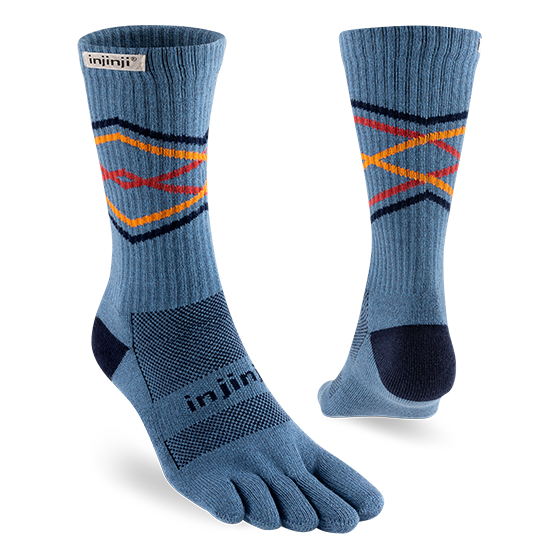 Injinji Trail Midweight Crew | Lake