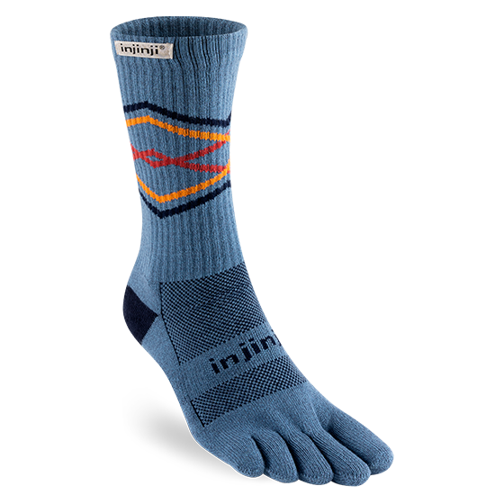 Injinji Trail Midweight Crew | Lake