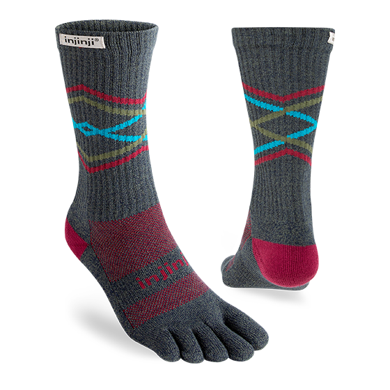 Injinji Trail Midweight Crew | Peak