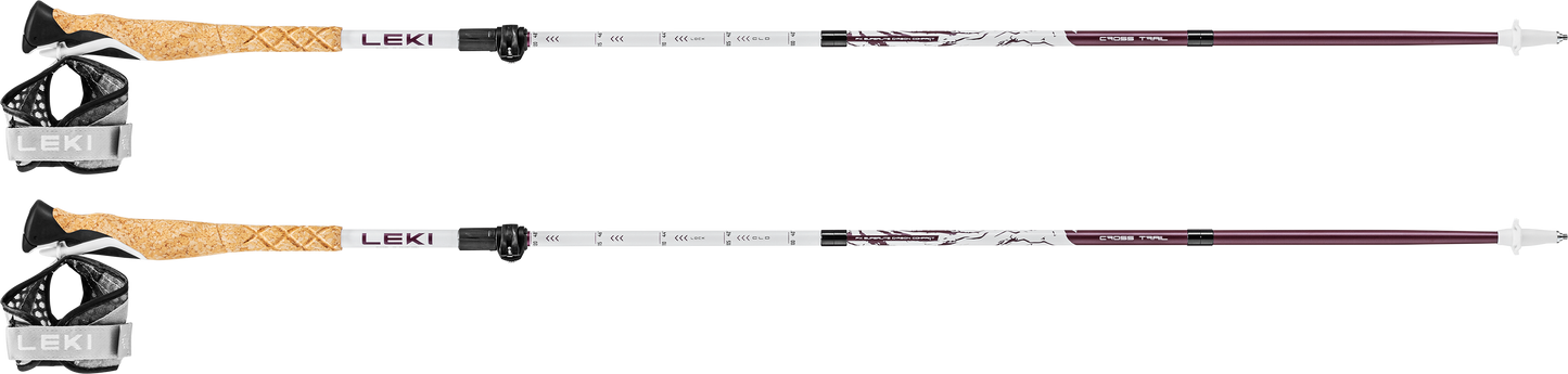 LEKI Cross Trail FX Superlite Compact 100-120cm