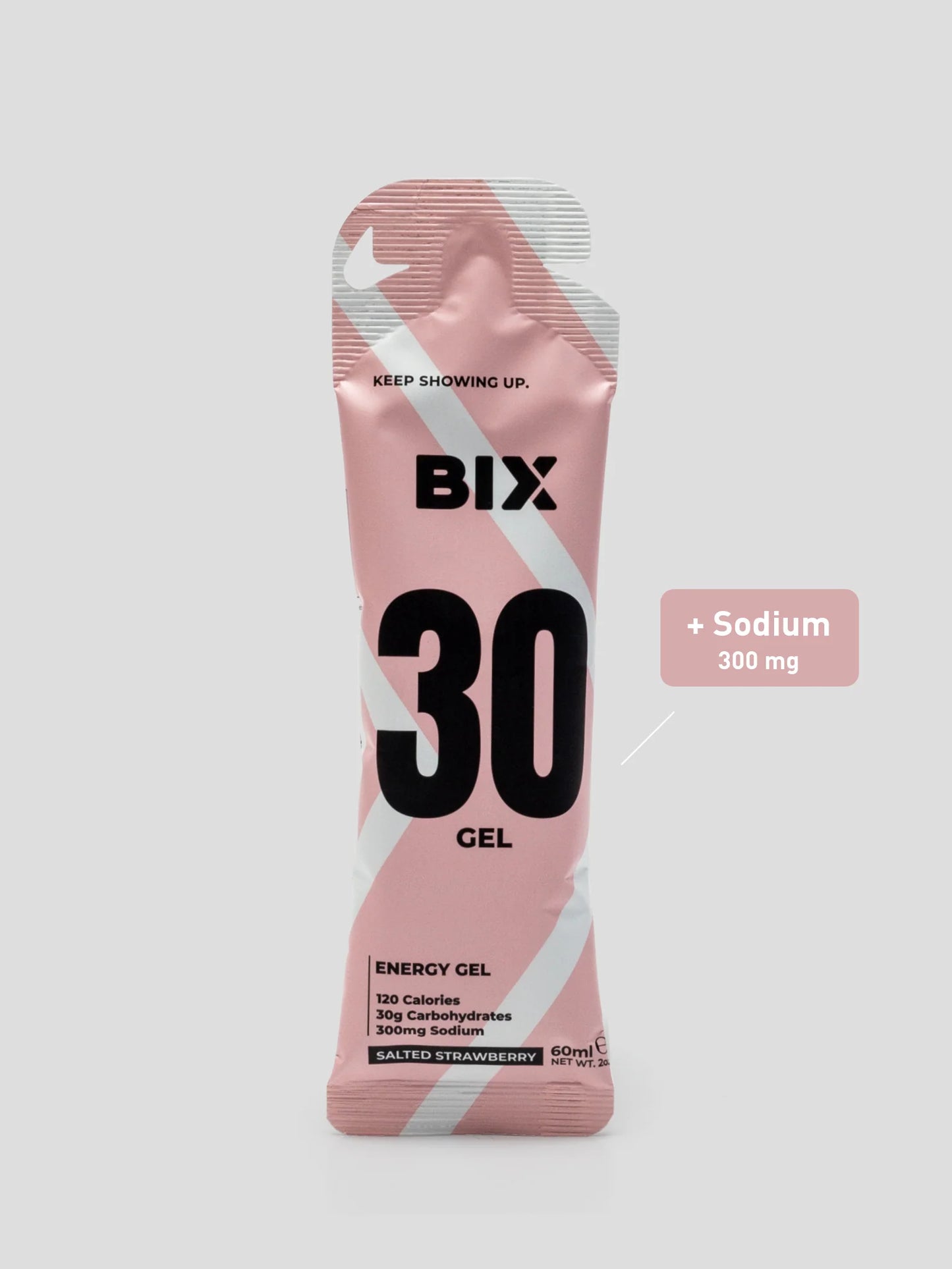 Bix | 30 Gel | Salted Strawberry