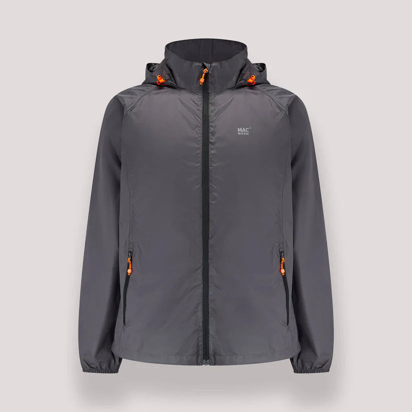 Mac In A Sac Waterproof Jacket | Charcoal