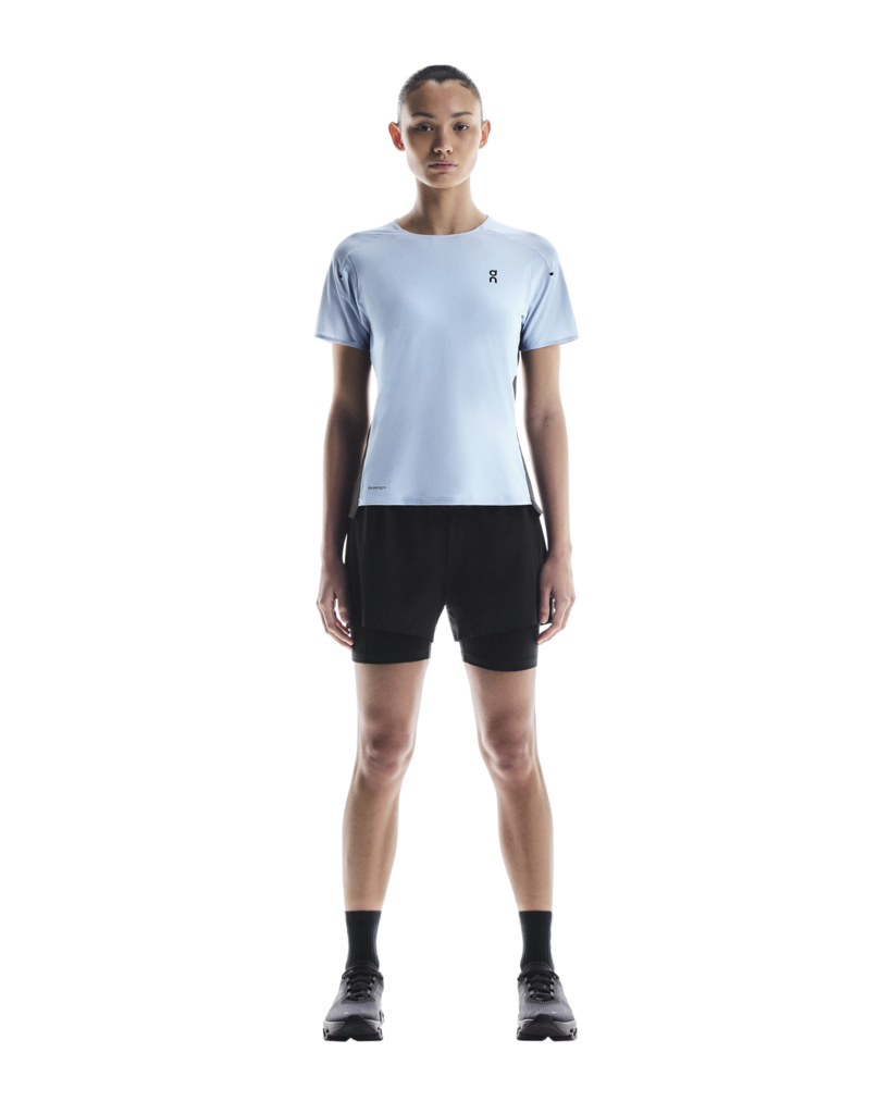 On Running Women's Performance Tee | Arctic/Eclipse