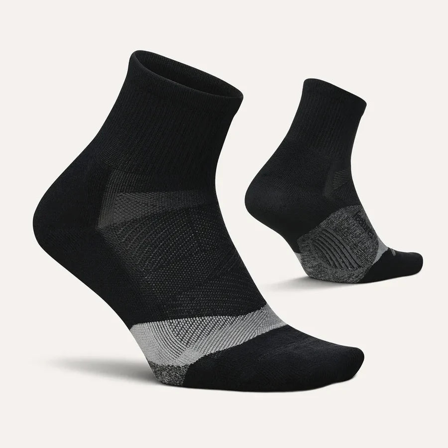 Feetures Elite Ultra Light Cushion Quarter Crew Socks