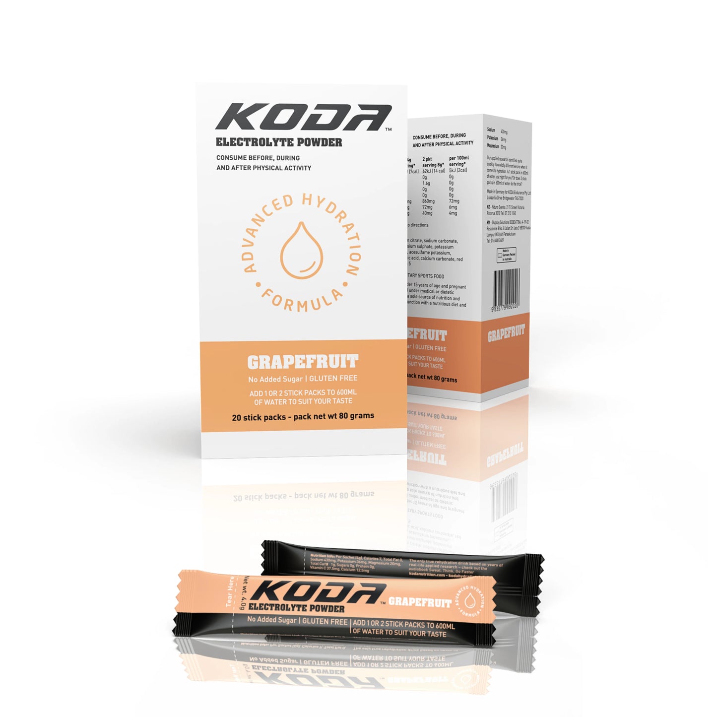 KODA Electrolyte Powder 20 Stick Pack