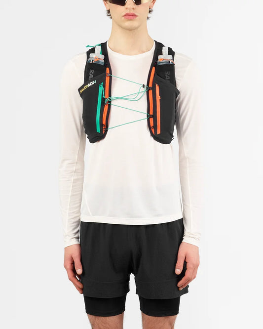 Salomon Sense Pro 6 Limited Courtney Edition | Black/Nasturtium/Dynasty Green