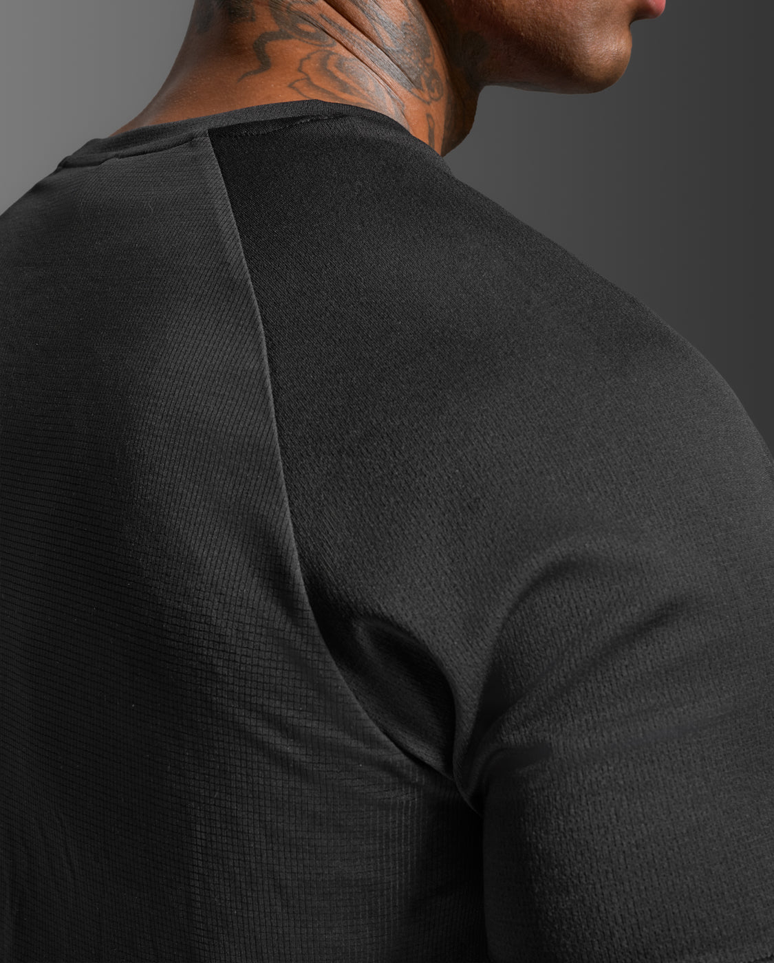 2XU Men's Aero Tee | Black/Silver Reflective