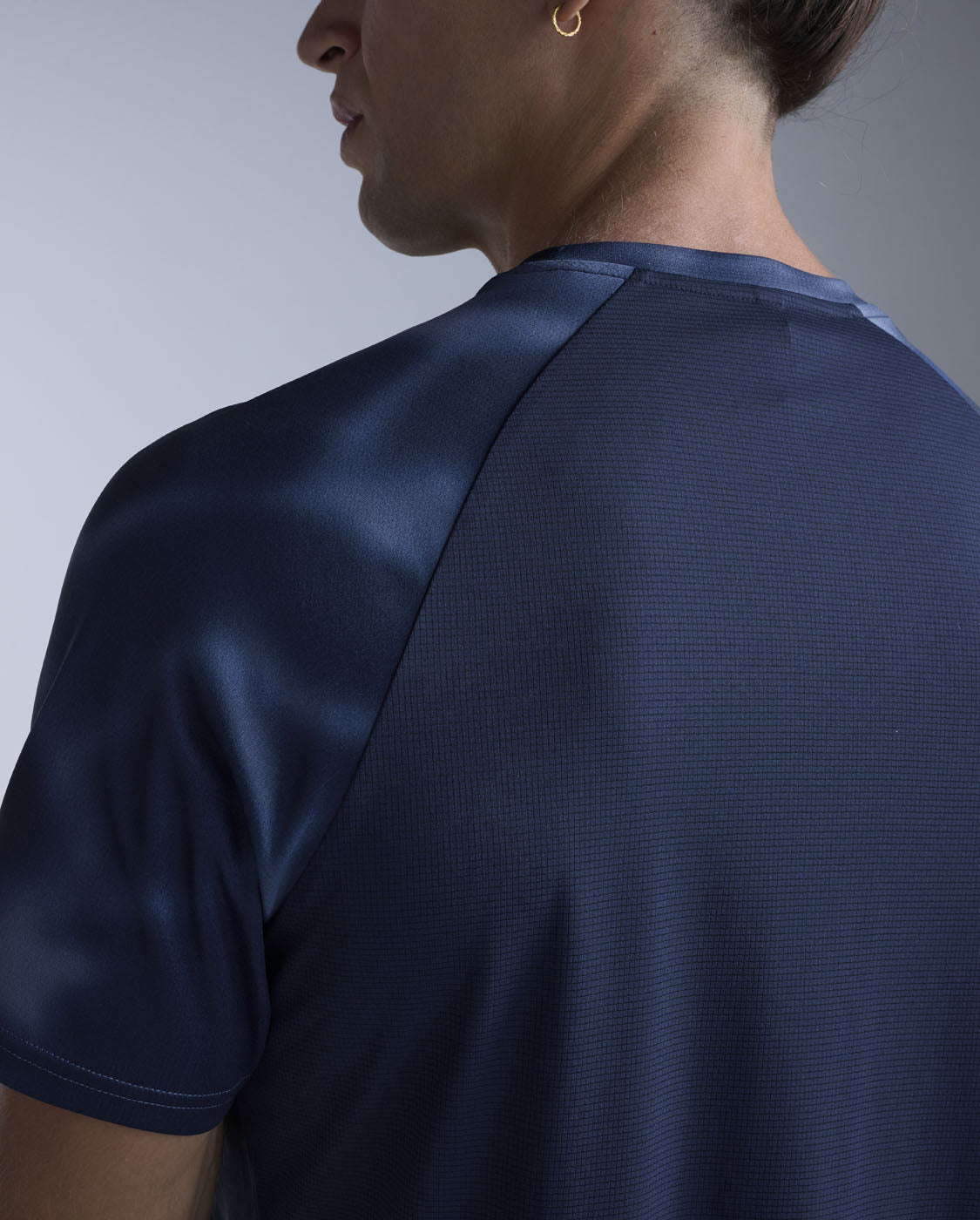 2XU Men's Aero Tee | Midnight Marble/Silver Reflect