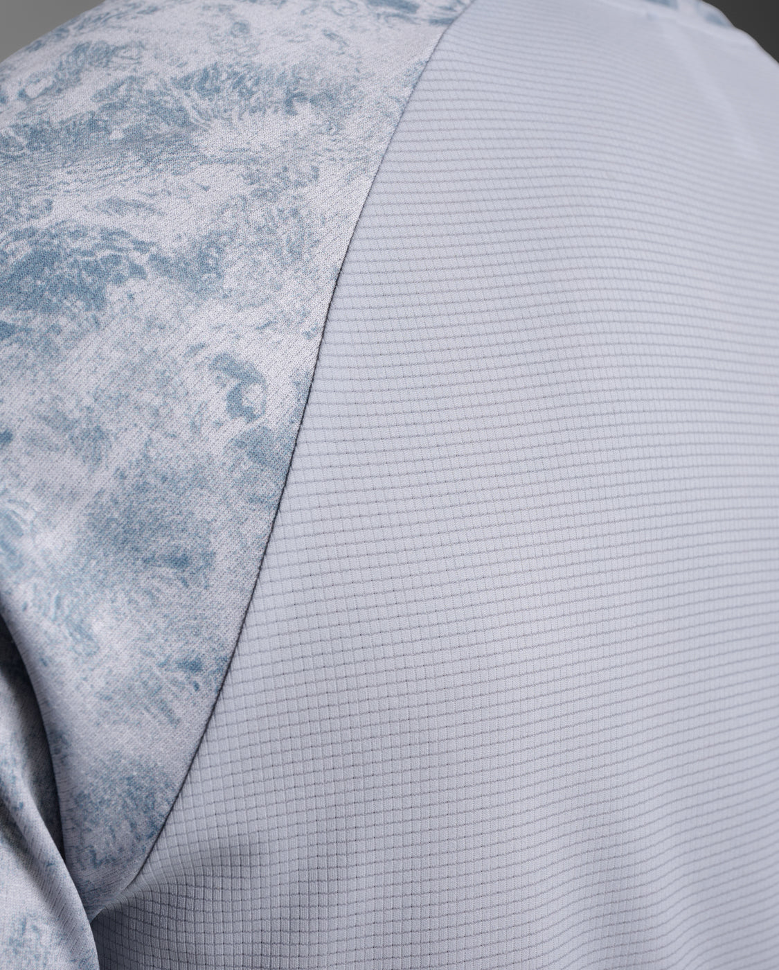 2XU Men's Aero Tee | Weathervane Marble/Black Reflective