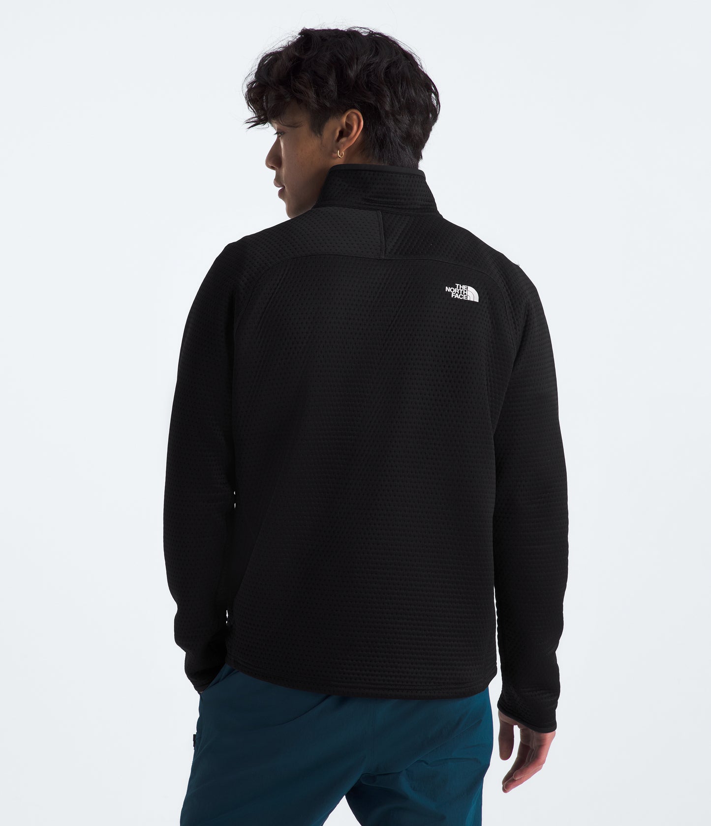 The North Face Men's Vertical Thermal ¼ Zip Fleece | TNF Black