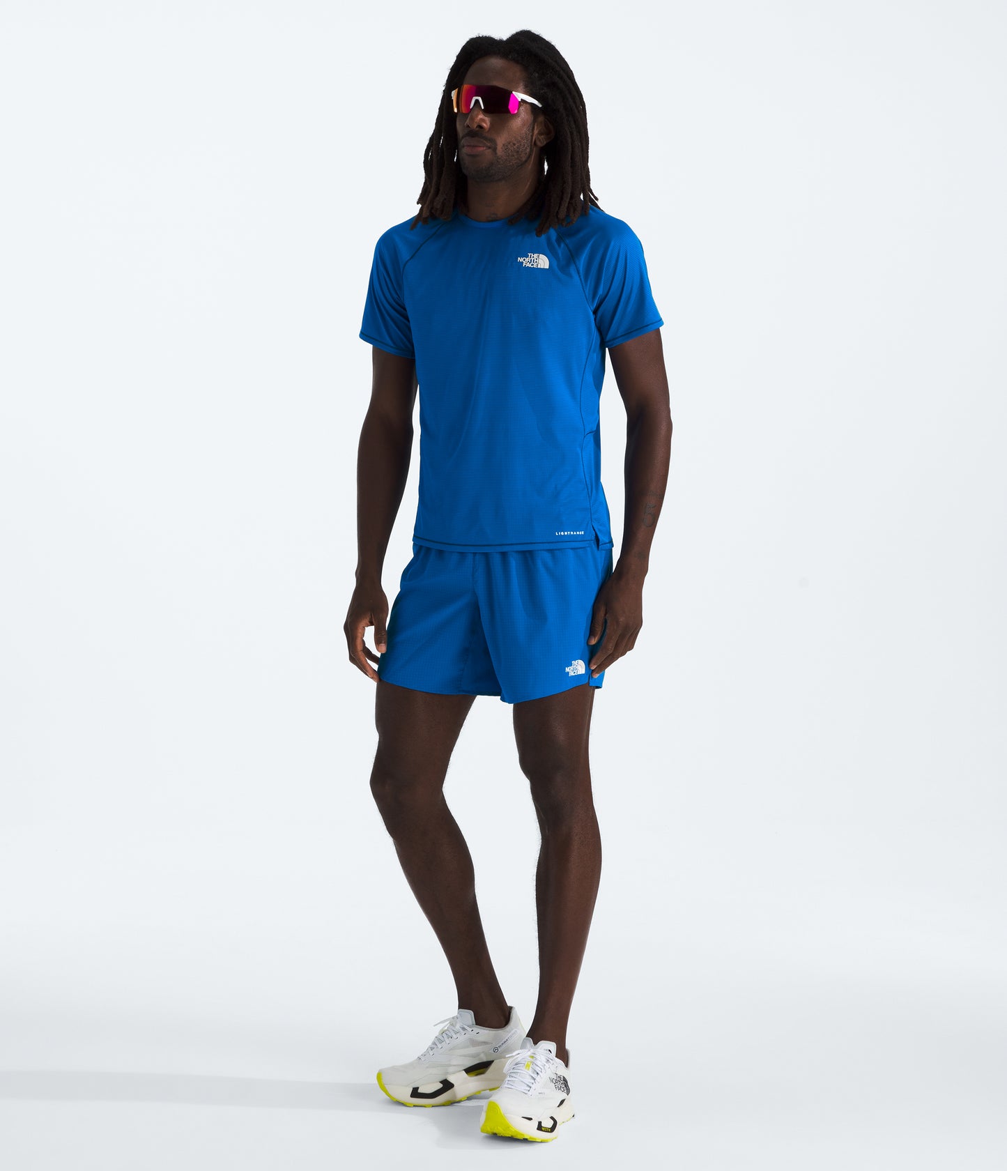The North Face Men's Sunriser Short-Sleeve Tee | Hero Blue