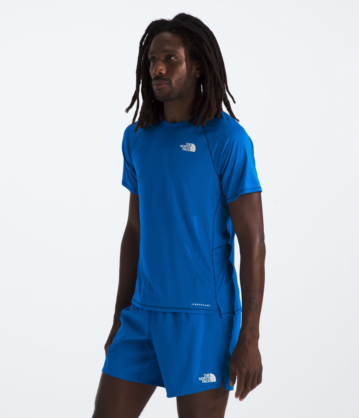 The North Face Men's Sunriser Short-Sleeve Tee | Hero Blue
