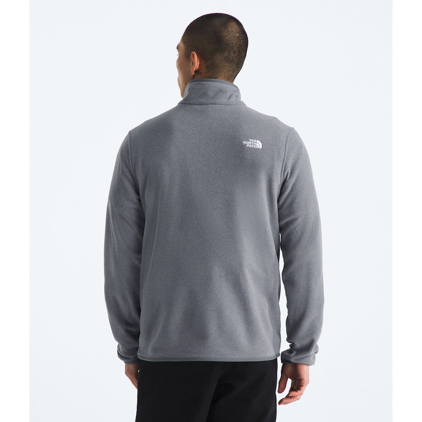 The North Face Men's Glacier Fleece ¼ Zip Jacket | TNF Mid Grey Heather