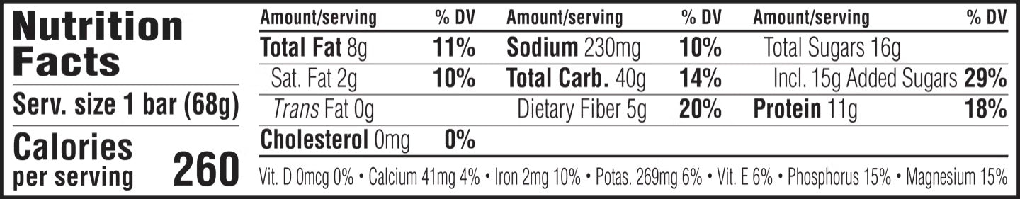 CLIF® Bar Chocolate Chip Peanut Crunch