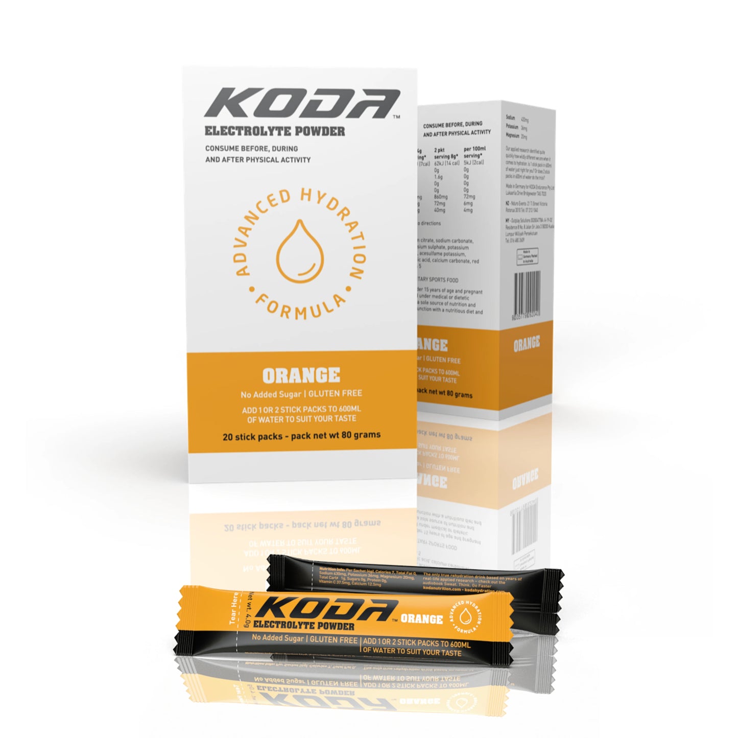 KODA Electrolyte Powder 20 Stick Pack