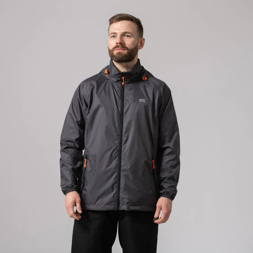 Mac In A Sac Waterproof Jacket | Charcoal