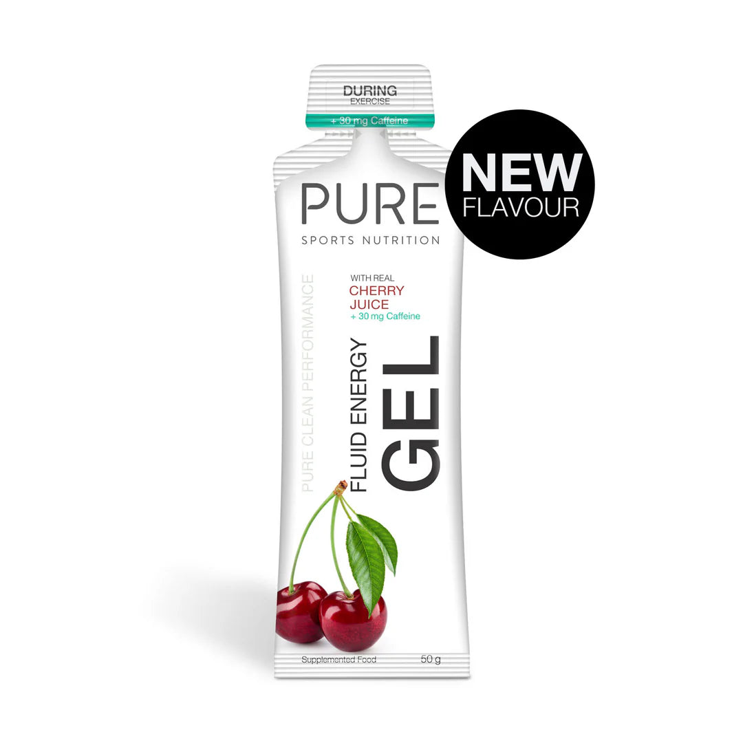 Pure Sports Nutrition | Fluid Energy Gel With Caffeine
