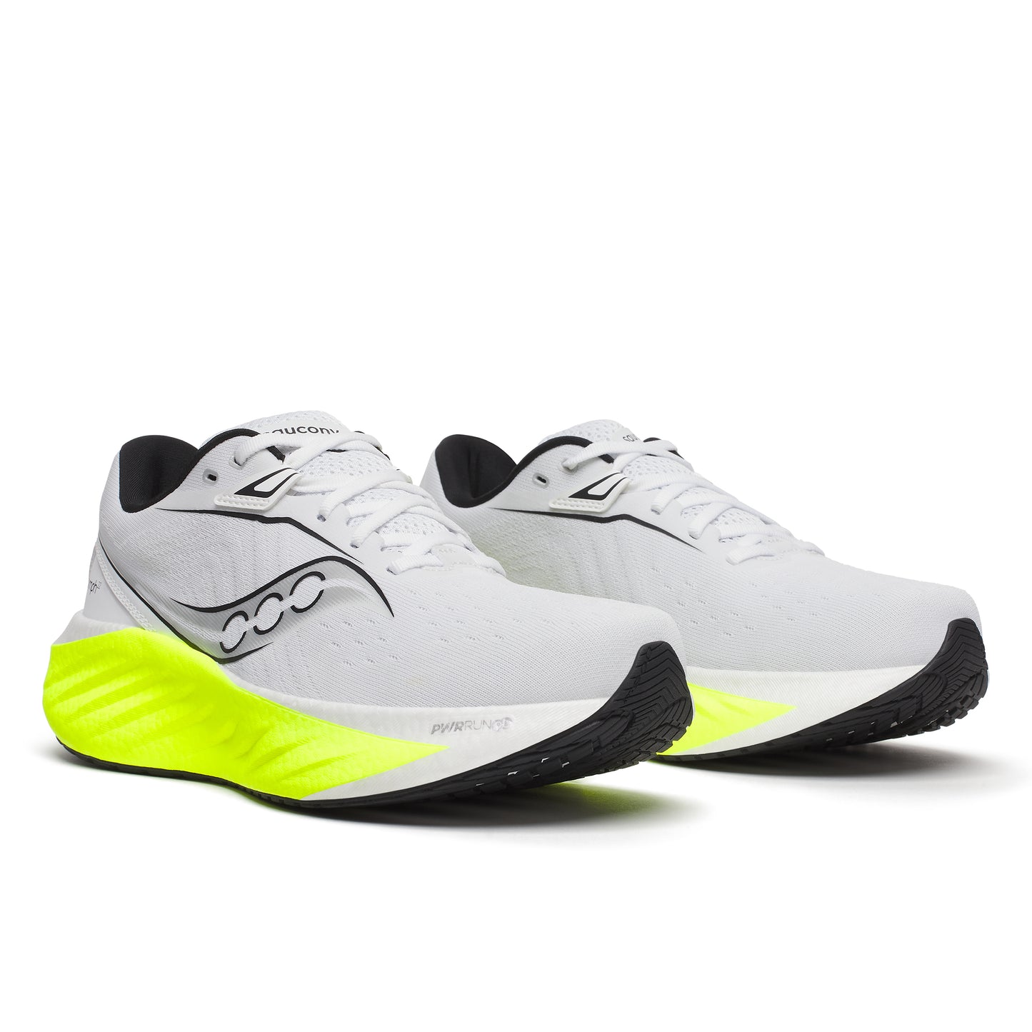 Saucony Men's Triumph 22 | White/Citron | Final Sale