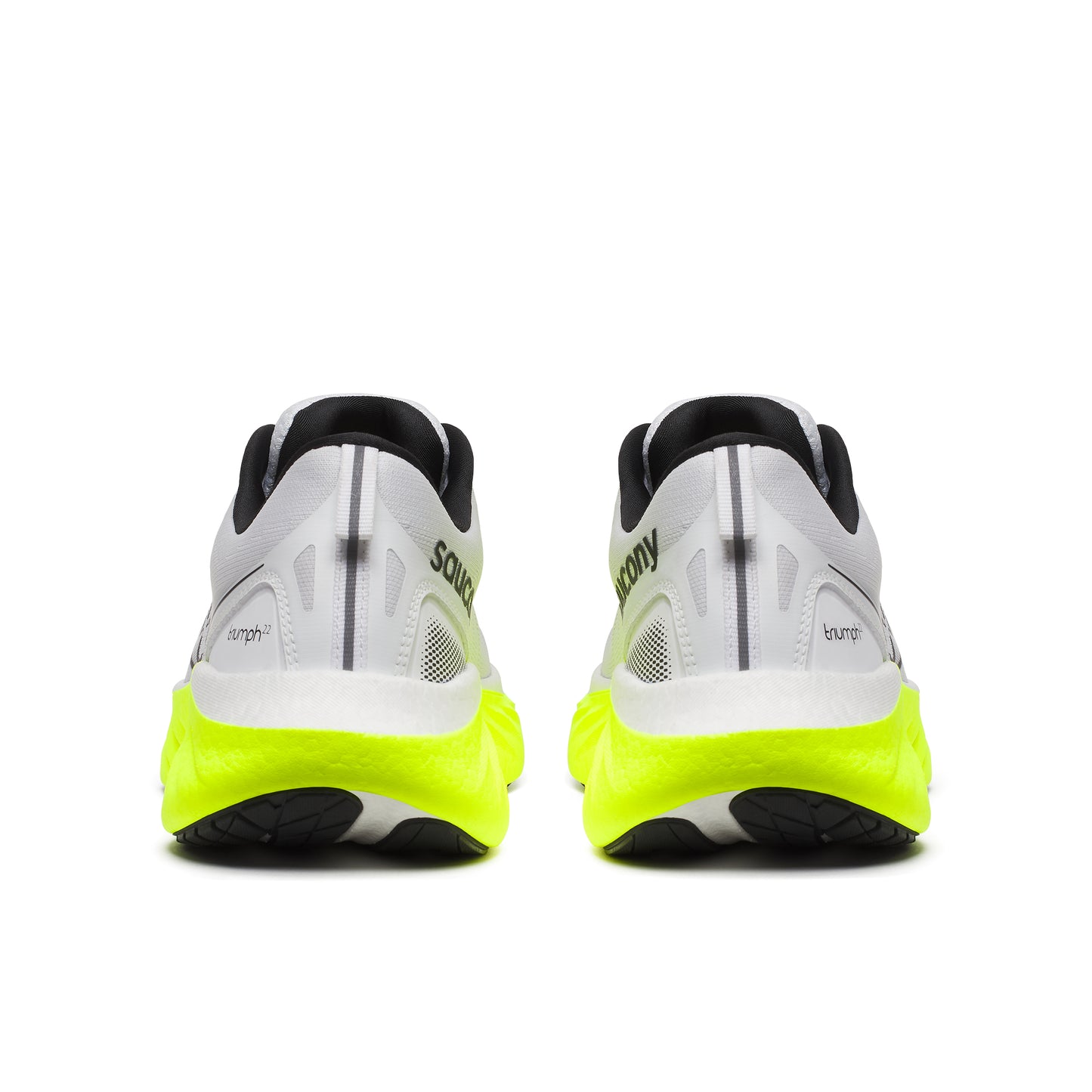 Saucony Men's Triumph 22 | White/Citron | Final Sale