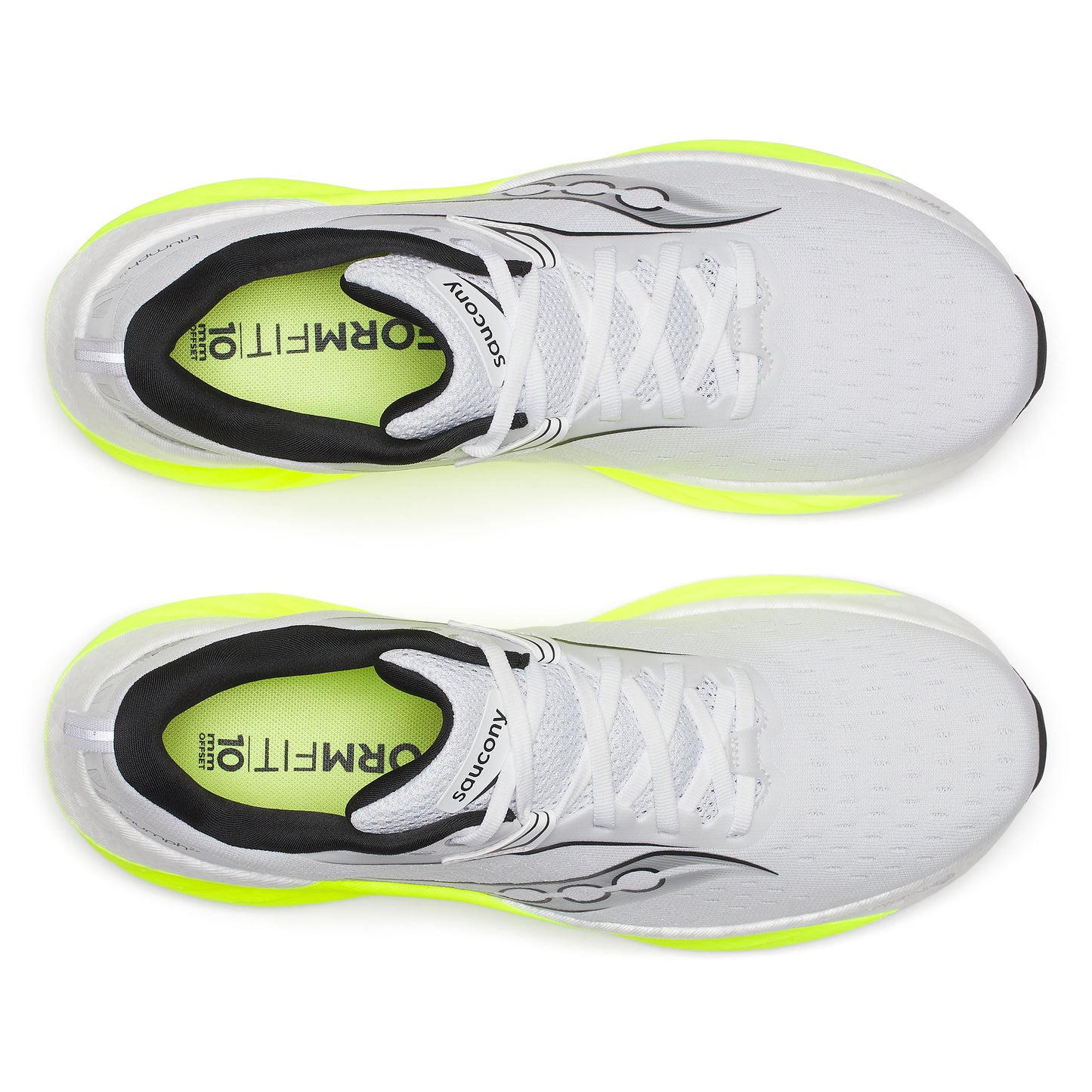 Saucony Men's Triumph 22 | White/Citron | Final Sale