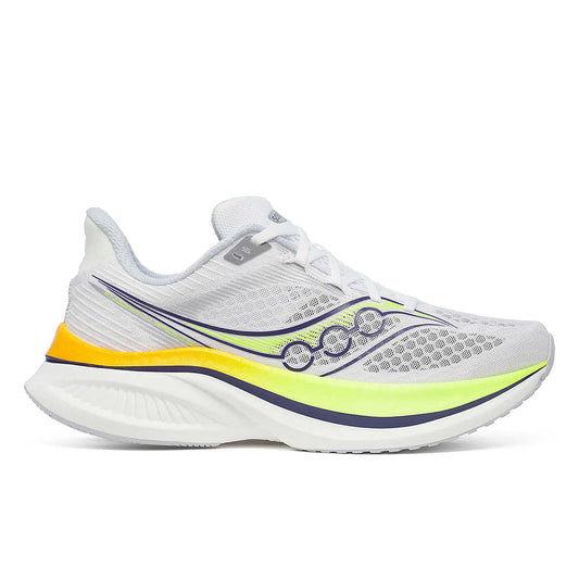 Saucony Men's Endorphin Speed 5 | White/Citron