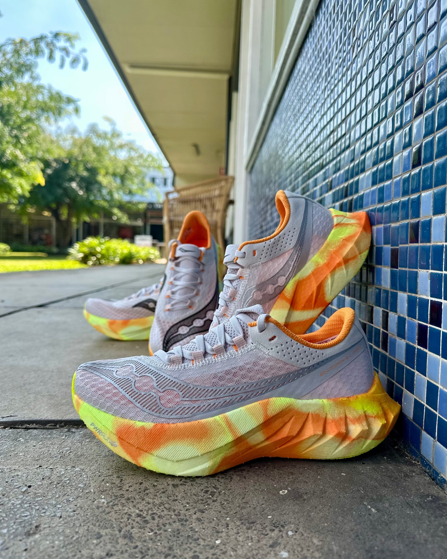 Saucony Women's Endorphin Pro 4 | Fog/Peel