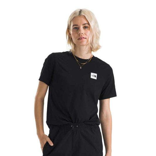The North Face Women's Short Sleeve Box Logo Tee | TNF Black