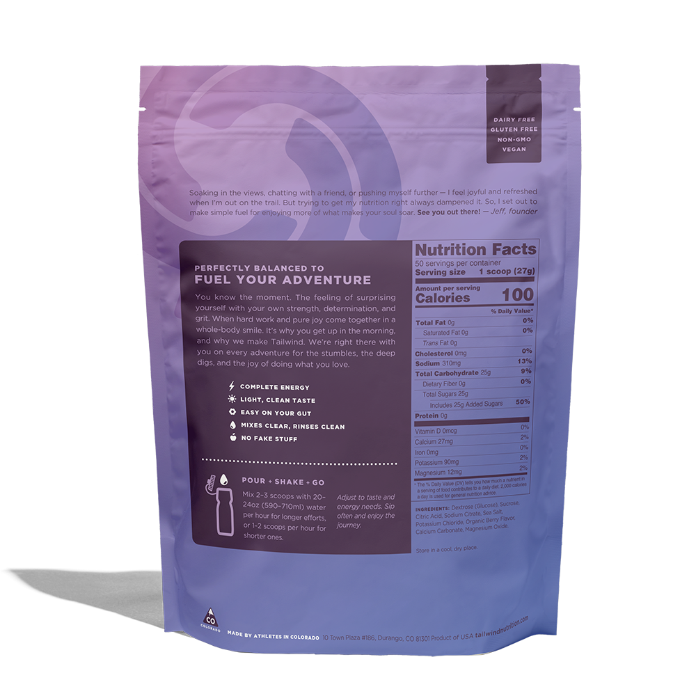 Tailwind Nutrition Non-Caffeinated Large Endurance Fuel