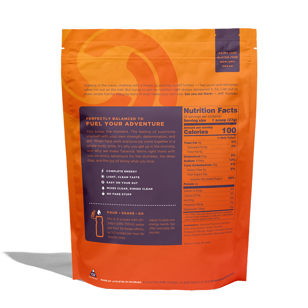 Tailwind Nutrition Non-Caffeinated Large Endurance Fuel