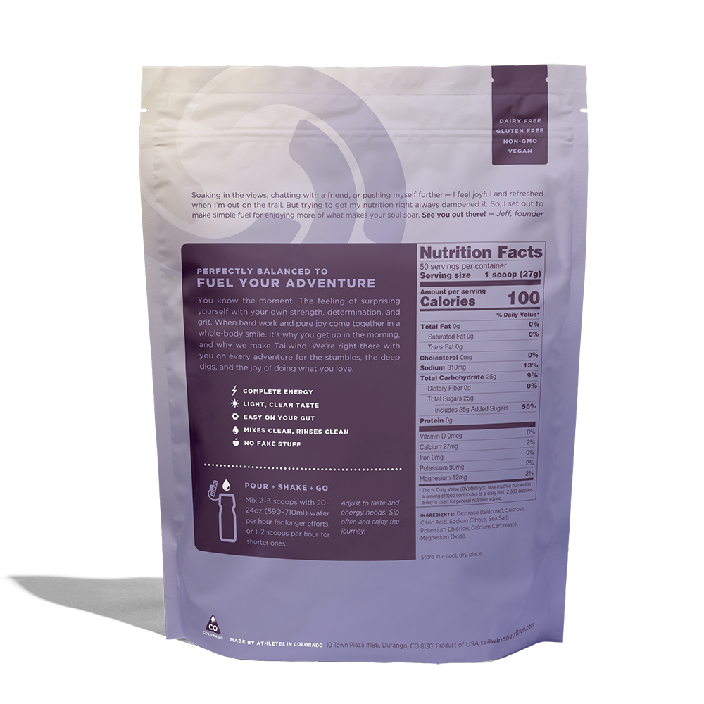Tailwind Nutrition Non-Caffeinated Large Endurance Fuel
