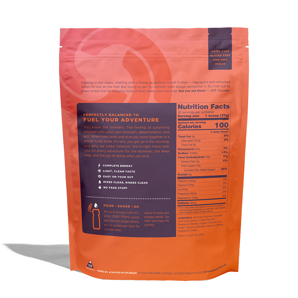 Tailwind Nutrition Caffeinated Large Endurance Fuel