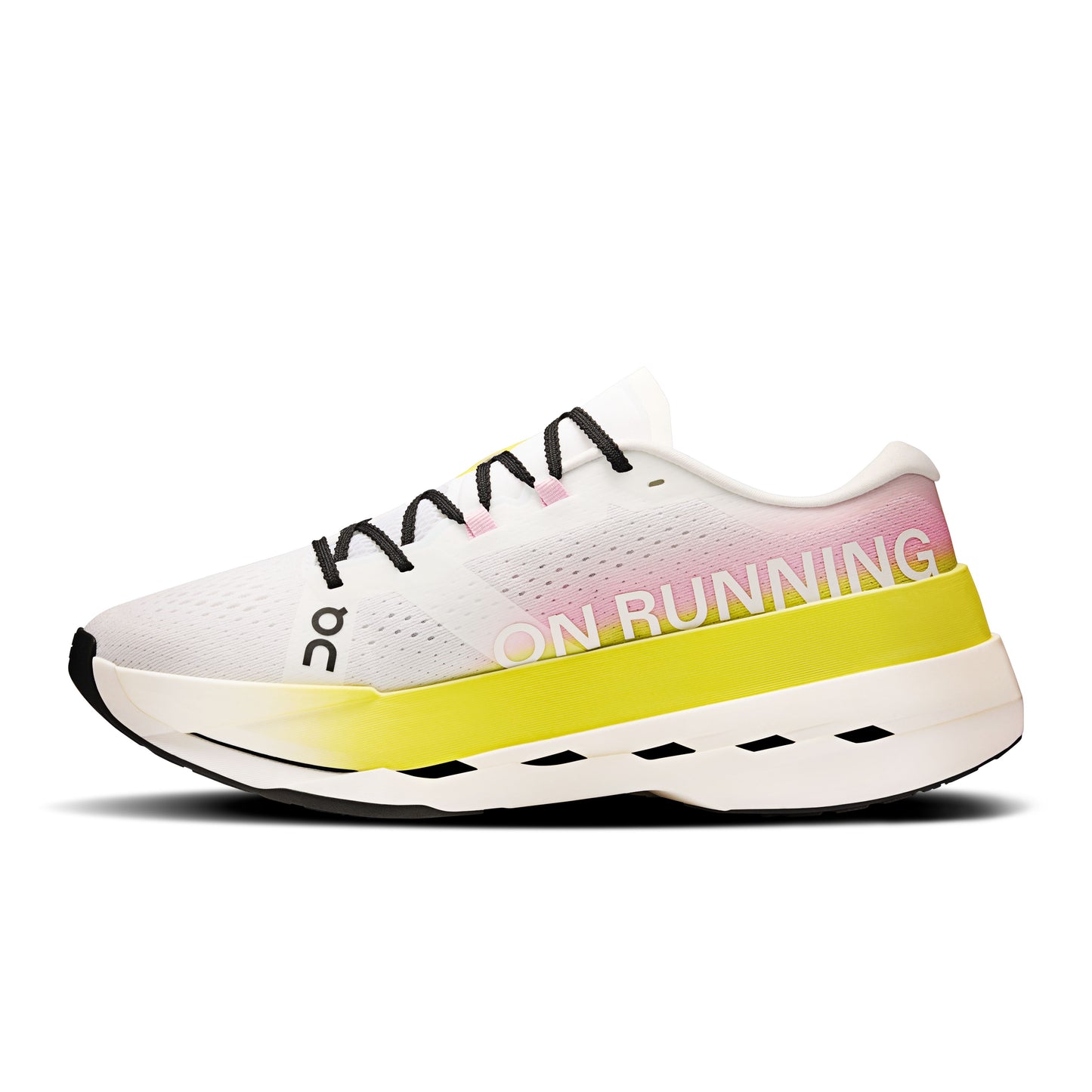 ON Men's Cloudboom Max | Lime/Raspberry