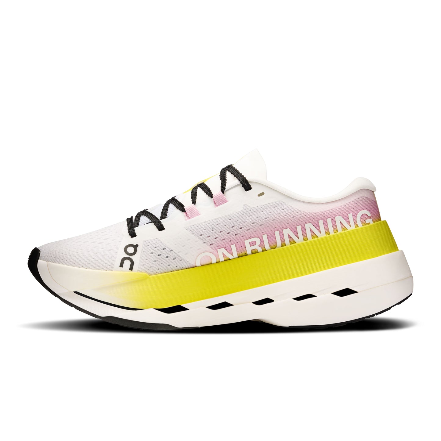 ON Women's Cloudboom Max | Lime/Raspberry